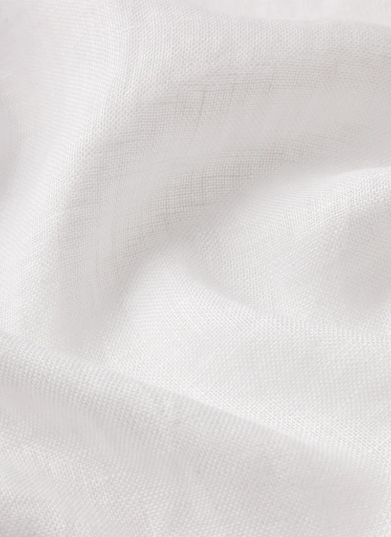 FRAME The Linen V-Neck Popover Top