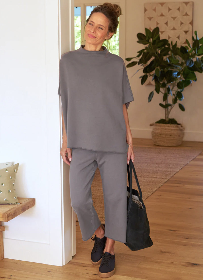 Frank & Eileen Catherine Wide Leg Fleece Sweatpants