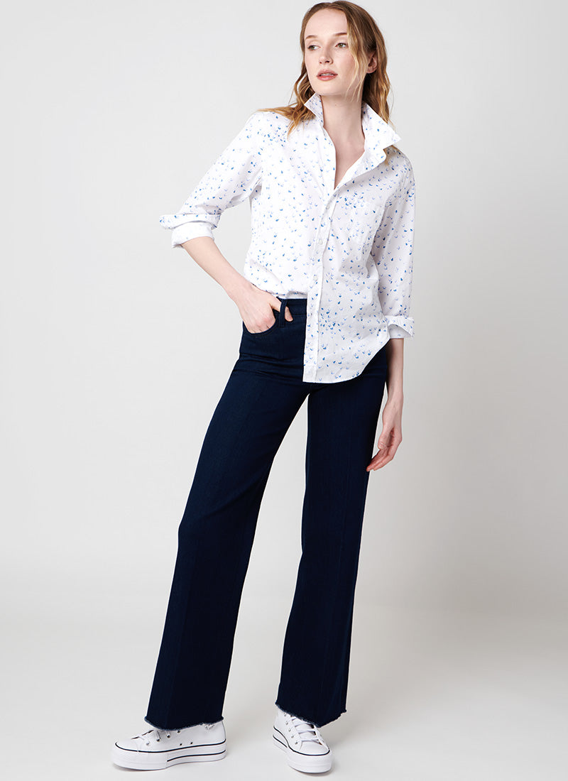 Frank & Eileen Barry Butterflies Print Shirt