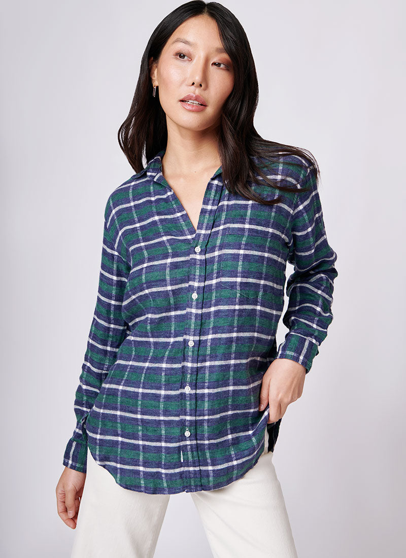 Frank & Eileen Joedy Plaid Boyfriend Shirt