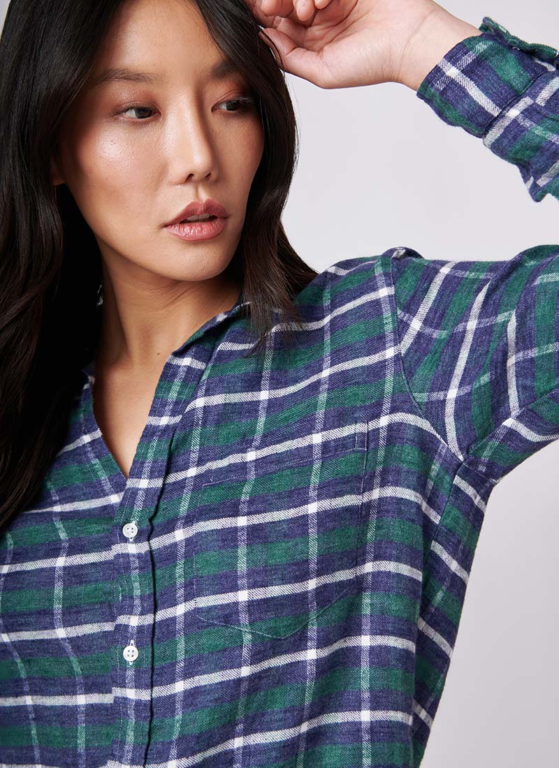 Frank & Eileen Joedy Plaid Boyfriend Shirt