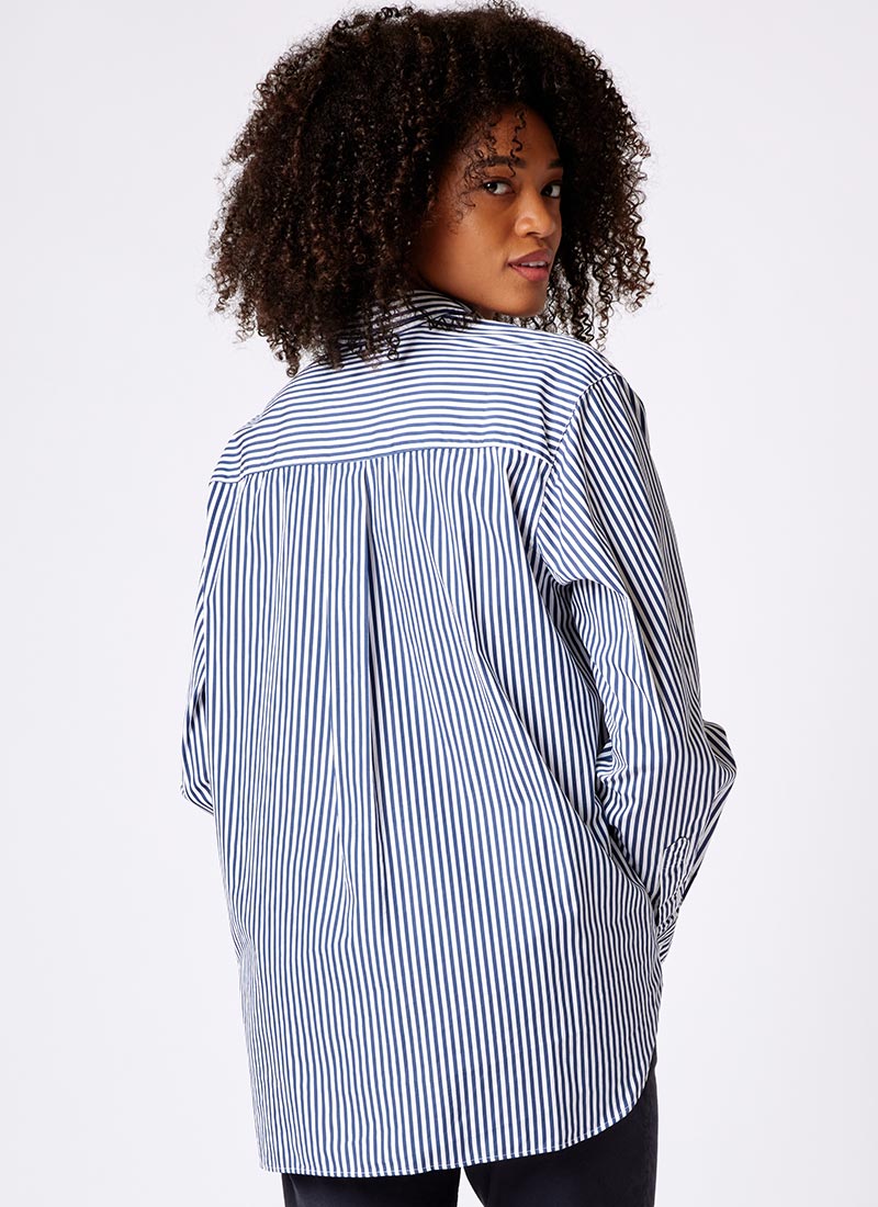 Frank & Eileen Joedy Striped Cotton Shirt
