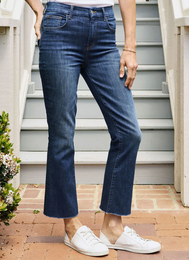 Frank & Eileen Killian Crop Flare Jeans
