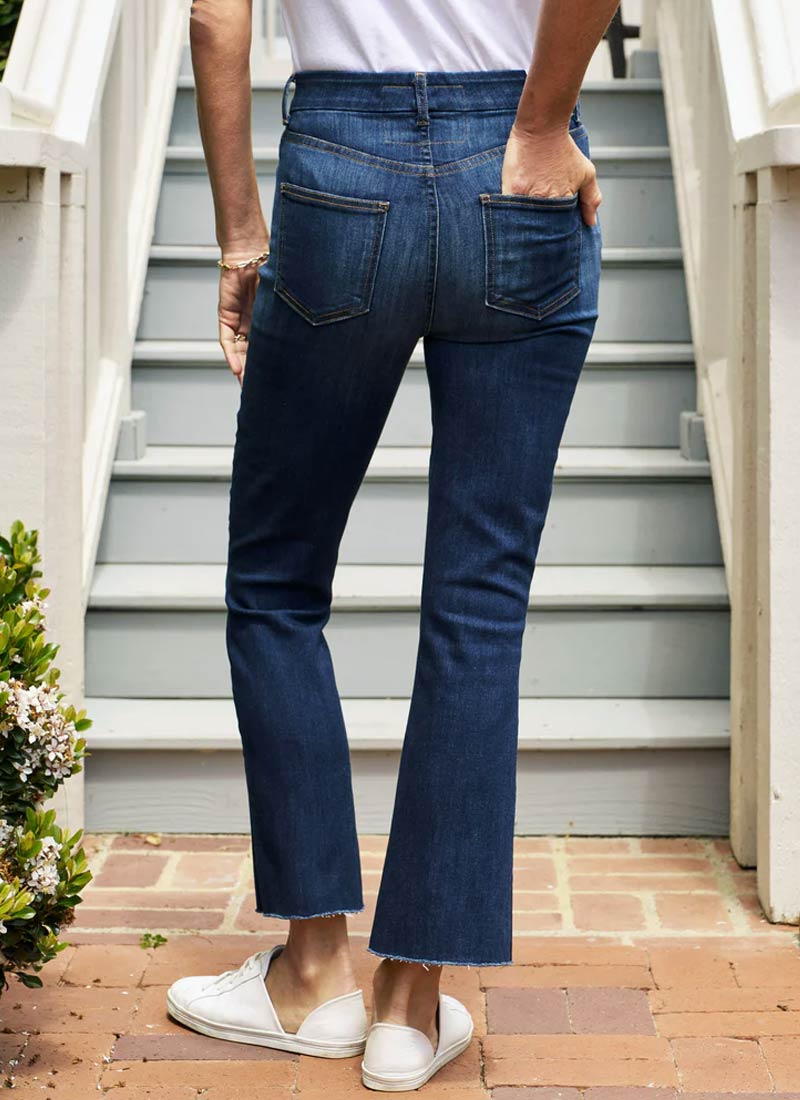 Frank & Eileen Killian Crop Flare Jeans