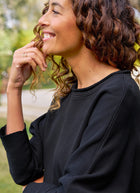 Anna Triple-Fleece Long Sleeve Capelet by Frank & Eileen