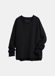 Anna Triple-Fleece Long Sleeve Capelet by Frank & Eileen