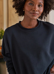 Anna Triple-Fleece Long Sleeve Capelet by Frank & Eileen