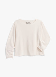 Ella Long-Sleeve Boatneck Tee