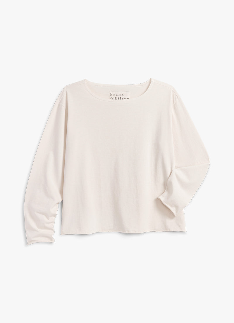 Ella Long-Sleeve Boatneck Tee