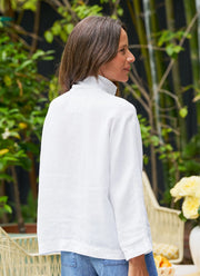 Frank & Eileen Gabi Linen Popover Shirt