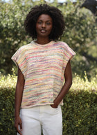 Gaia Knit Sweater Vest by Frank & Eileen