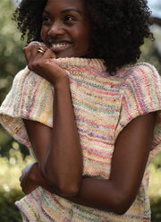 Gaia Knit Sweater Vest by Frank & Eileen