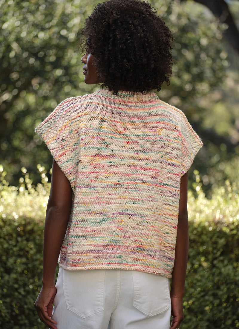 Gaia Knit Sweater Vest by Frank & Eileen