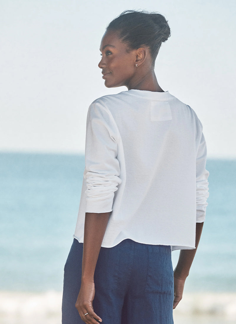 Jackie T-Shirt Cardigan by Frank & Eileen | Andrews