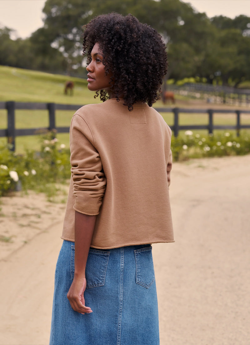 Jackie Sweatshirt Cardigan