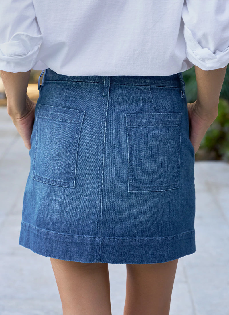Frank & Eileen Jameson Denim Skirt