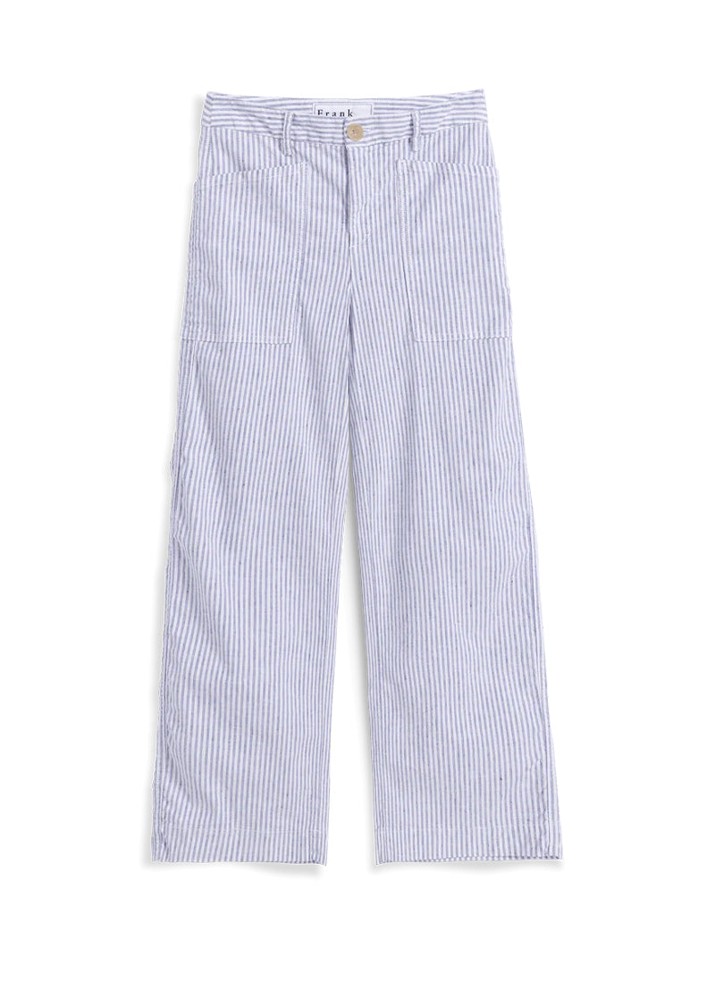 Limerick Seersucker Wrap Pocket Pant