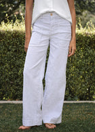 Frank & Eileen Limerick Seersucker Wrap Pocket Pant