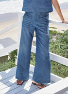 Madeline Patch Pocket Pull On Pants by Frank & Eileen