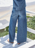 Madeline Patch Pocket Pull On Pants by Frank & Eileen