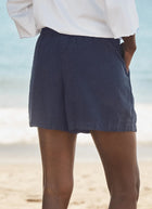 Mae Linen Pull On Short by Frank & Eileen