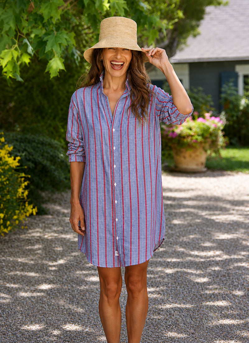 Mary Classic Linen Shirt Dress by Frank & Eileen | Andrews