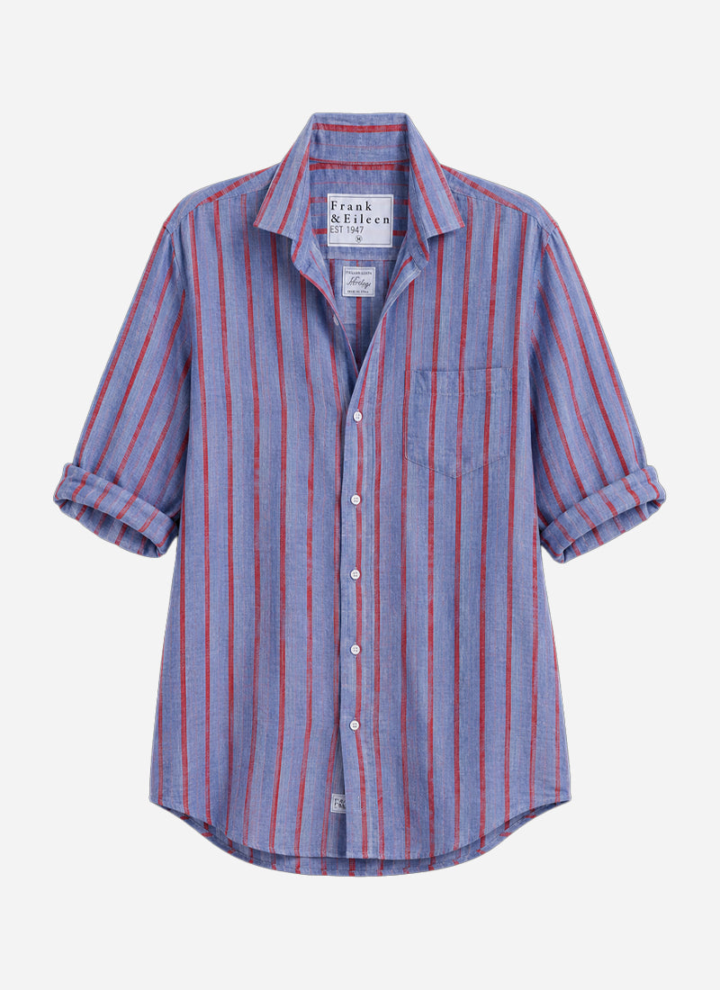 Frank & Eileen Mary Classic Linen Shirt Dress