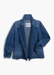Mini Belfast Denim Peacoat by Frank & Eileen
