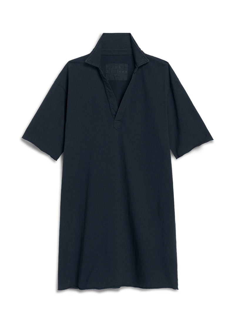 Frank & Eileen Mini Emma Popover Henley Dress