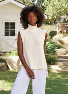 Montecito Shell Mock Neck Sweater