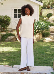 Montecito Shell Mock Neck Sweater