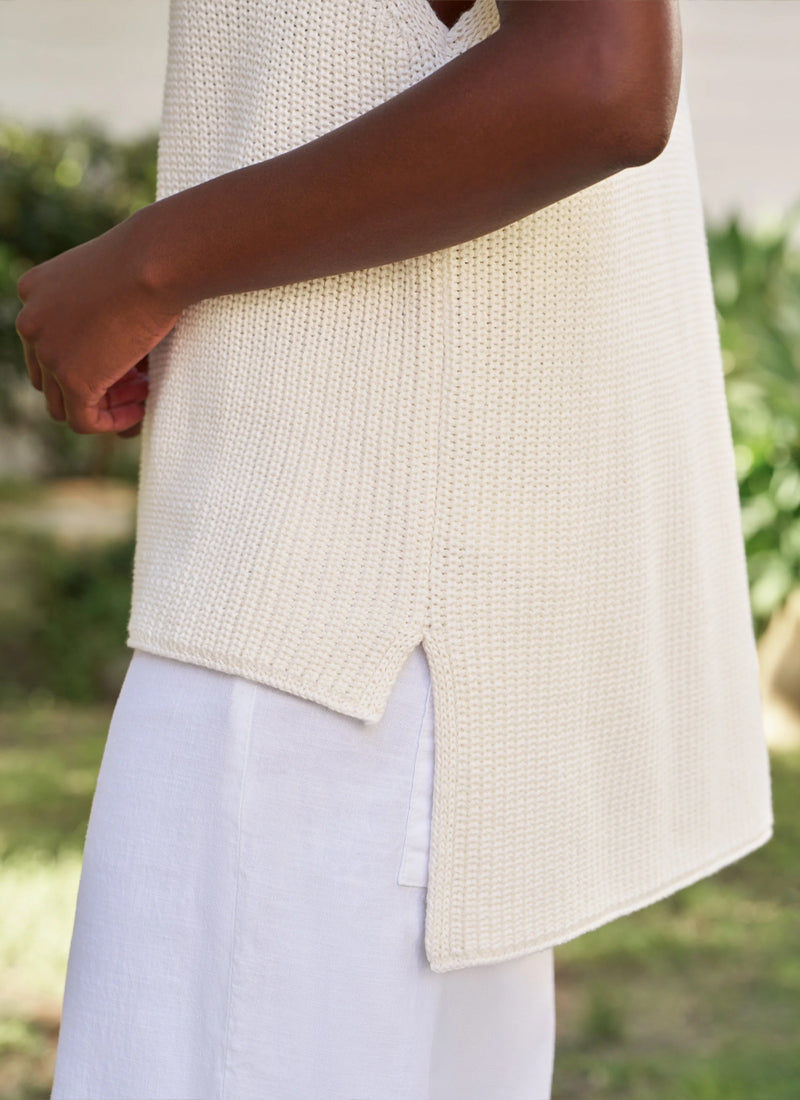 Montecito Shell Mock Neck Sweater