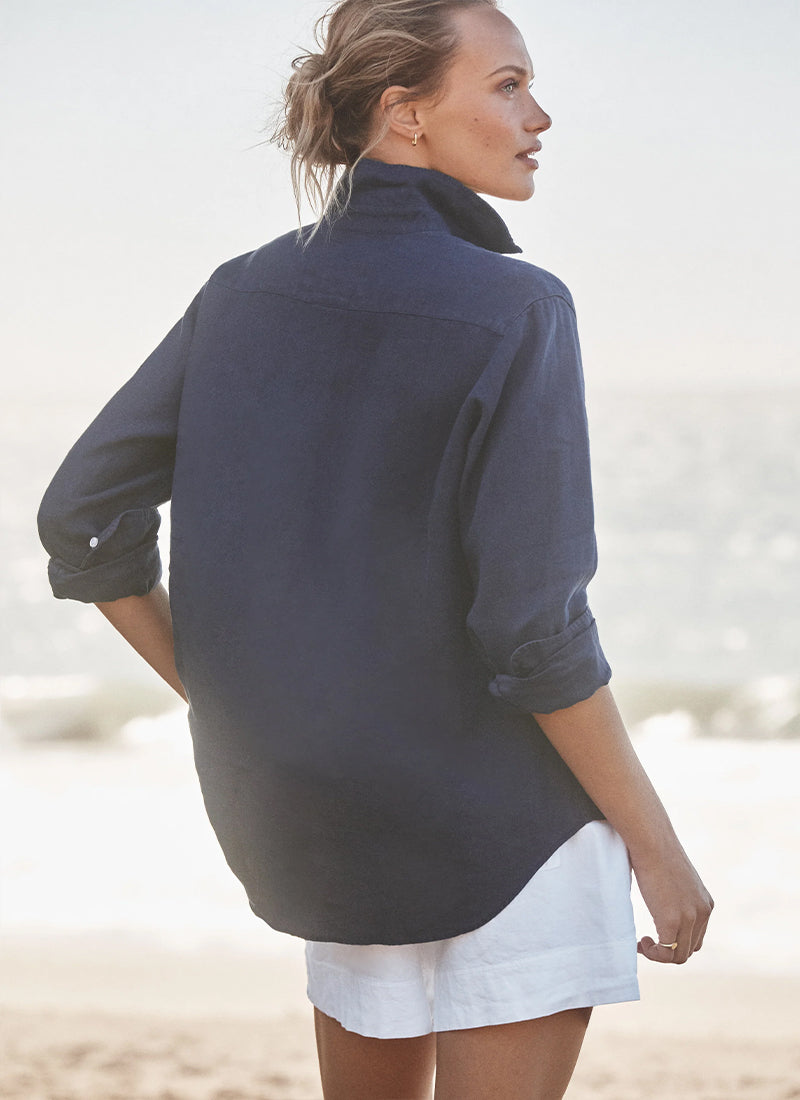 Eileen Button Up Linen Shirt by Frank & Eileen | Andrews