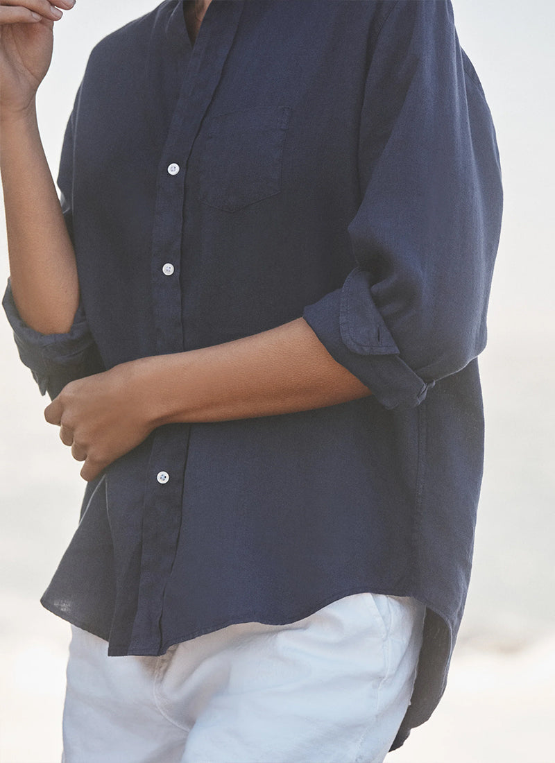 Frank & Eileen Eileen Button Up Linen Shirt