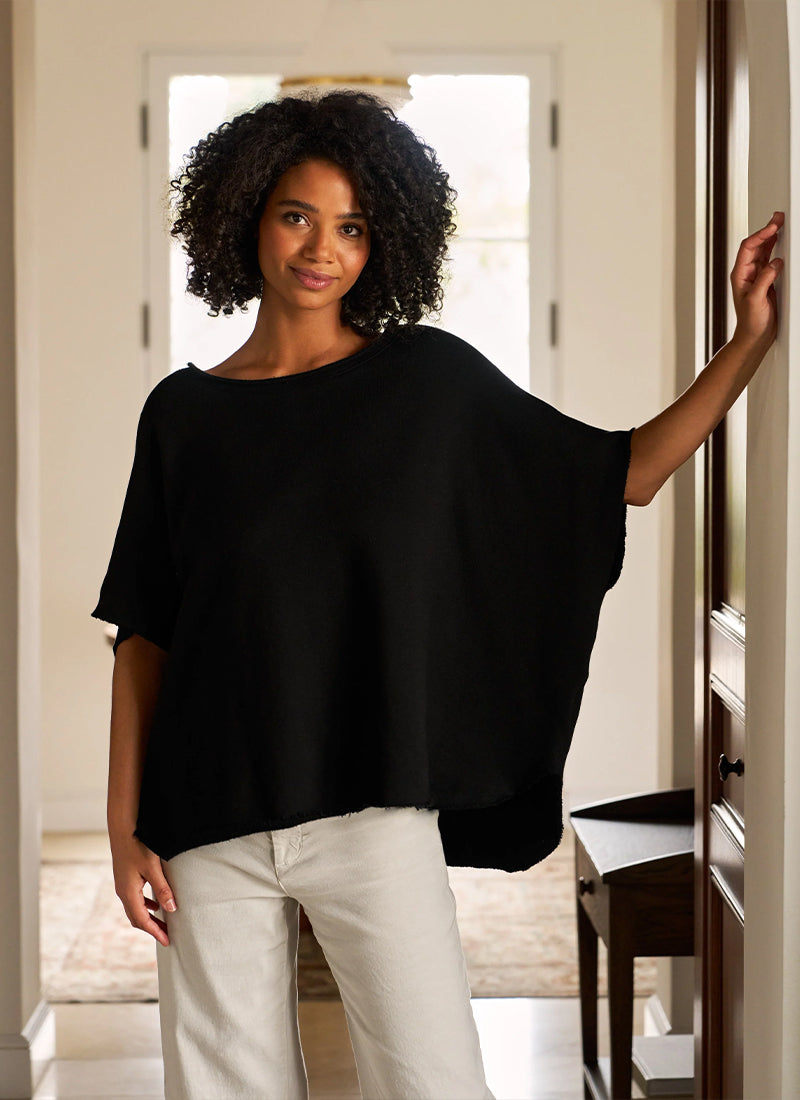 Frank & Eileen Olive Original Triple Fleece Capelet