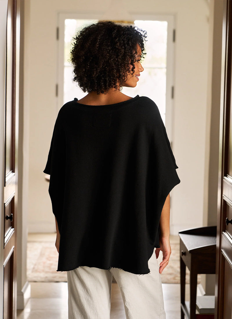 Frank & Eileen Olive Original Triple Fleece Capelet