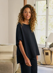 Olive Original Triple Fleece Capelet by Frank & Eileen