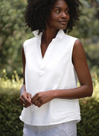 Frank & Eileen Olivia Denim Popover Tank Top