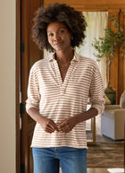 Patrick Jersey Popover Henley by Frank & Eileen at Andrews