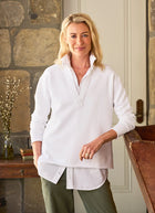 Frank & Eileen Patrick Triple-Fleece Popover Henley