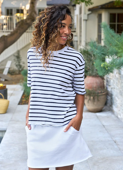Crew Short Sleeve Tee by Frank & Eileen
