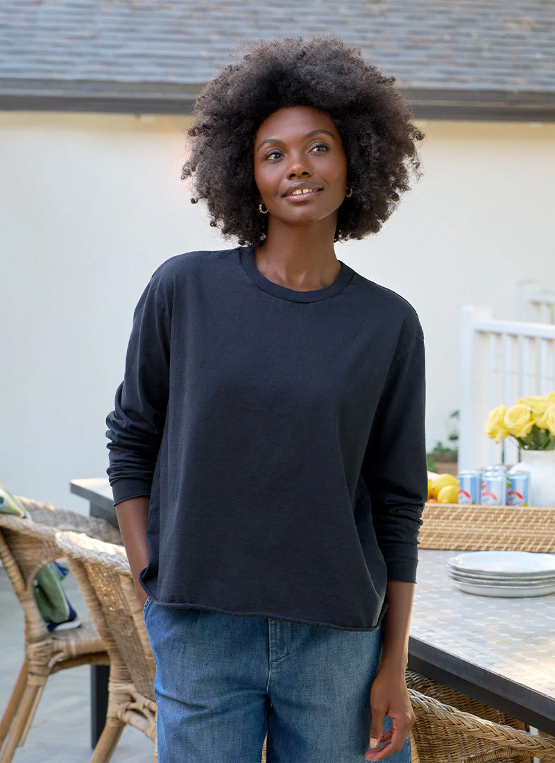 Frank & Eileen Quinn Long Sleeve Crewneck Tee