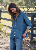 Eileen Denim Relaxed Button-Up Shirt