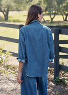Eileen Denim Relaxed Button-Up Shirt