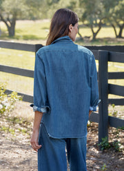 Eileen Denim Relaxed Button-Up Shirt