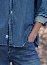 Eileen Denim Relaxed Button-Up Shirt