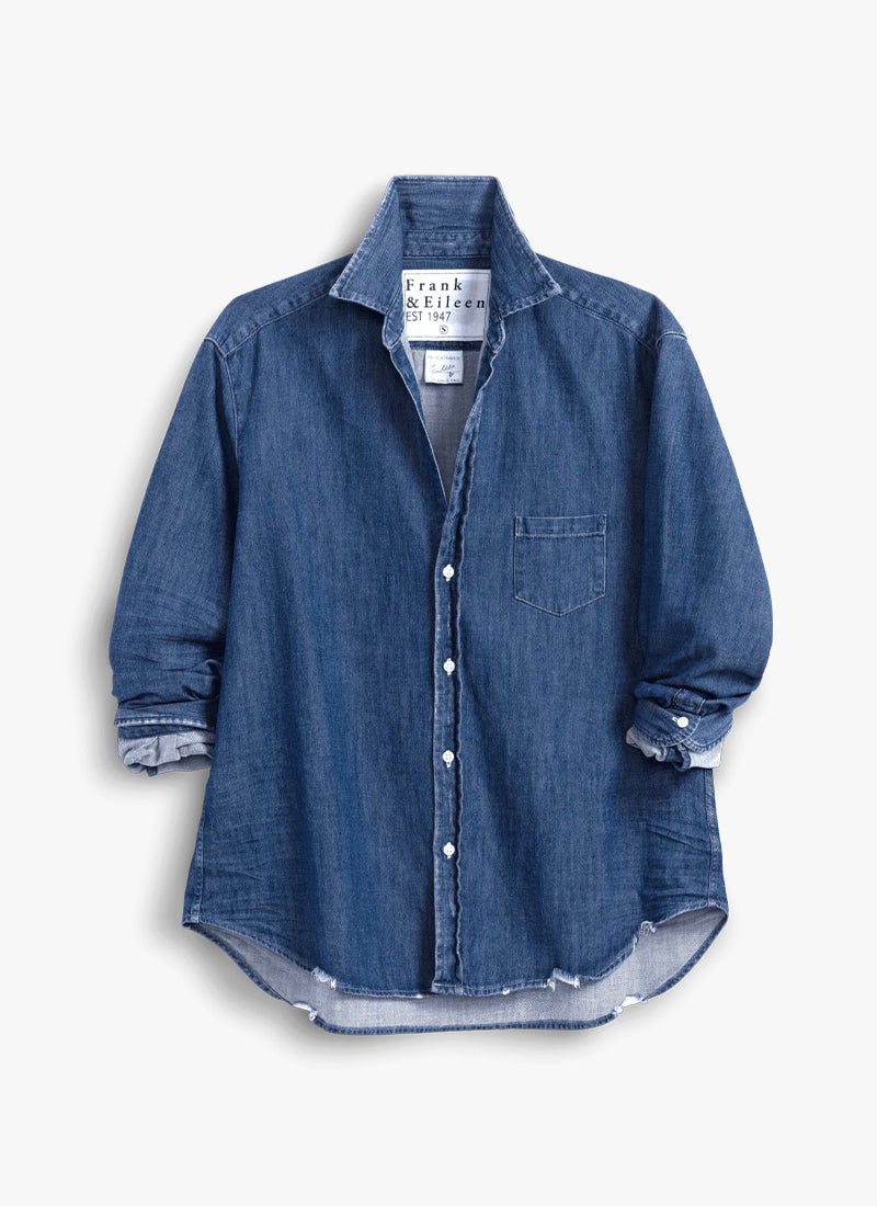 Eileen Denim Relaxed Button-Up Shirt