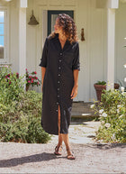 Frank & Eileen Rory Black Famous Denim Shirtdress