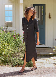 Frank & Eileen Rory Black Famous Denim Shirtdress