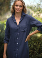 Frank & Eileen Rory Linen Maxi Shirtdress